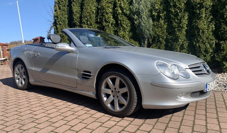Mercedes-Benz SL cena 64000 przebieg: 128900, rok produkcji 2003 z Góra małe 154